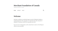 Desktop Screenshot of merchantfoundation.ca